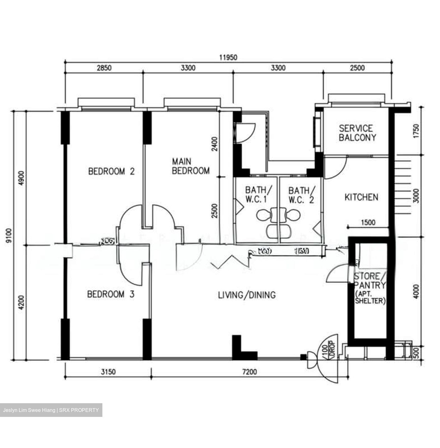 Blk 321 Sembawang Close (Sembawang), HDB 4 Rooms #589482041